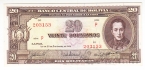 Боливия 20 боливиано 1945