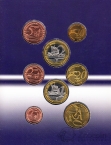 Мадейра набор пробных евро 2005 (Блистер)