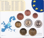 Германия набор 8 монет евро 2005 A (блистер)