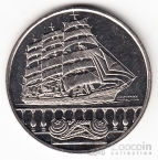 Нидерланды 5 флоринов 2000 Корабли - порт Амстердам №4