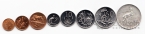 ЮАР набор 8 монет 1973-1976 (proof)