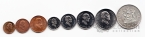 ЮАР набор 8 монет 1973-1976 (proof)