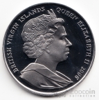Брит. Виргинские острова 10 долларов 2006 Королева Виктория