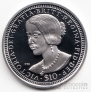 Брит. Виргинские острова 10 долларов 2006 Королева Виктория