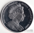 Брит. Виргинские острова 10 долларов 2007 Король Генрих 5
