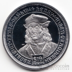 Брит. Виргинские острова 10 долларов 2008 Король Генрих 7