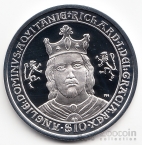 Брит. Виргинские острова 10 долларов 2008 Король Ричард 1