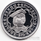 Брит. Виргинские острова 10 долларов 2008 Король Эдвард 4