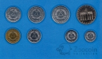 ГДР набор 8 монет 1981 (Коробка)
