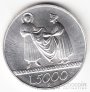 Италия 5000 лир 1999 Святой Франциск и плащаница