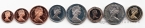Великобритания набор 8 монет 1983 (proof)