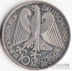 ФРГ 10 марок 1987 750-летие Берлина