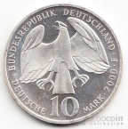 ФРГ 10 марок 2000 Иоганн Себастьян Бах