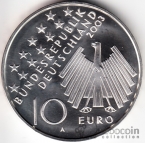 Германия 10 евро 2003 Берлинское восстание 1953 года