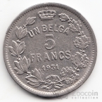  5  1931 Belges