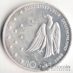 Германия 10 евро 2008 Франц Кафка
