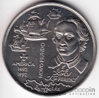 Португалия 200 эскудо 1992 Колумб - 500 лет открытия Нового света