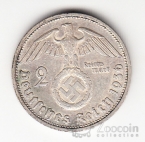 Германия 2 марки 1936 G