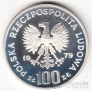 Польша 100 злотых 1979 Рысь