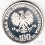Польша 100 злотых 1979 Композитор Генрик Венявский