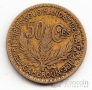 Камерун 50 сентим 1925