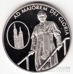 Мальта - Мальтийский орден 10 лир 2005 Жизнь Папы Иоанна-Павла II №2
