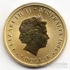 Австралия 1 доллар 2008 Животные - Летучая мышь