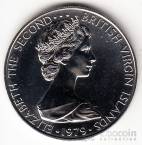 Брит. Виргинские острова 25 центов 1979