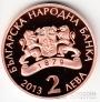 Болгария 2 лева 2013 Златю Бояджиев