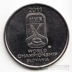 Словакия жетон 2011 Чемпионат Мира по хоккею