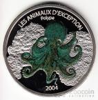 ДР Конго 5 франков 2004 Животные - Осьминог