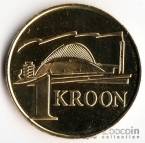 Эстония 1 крона 1999 Фестиваль песни (блистер)