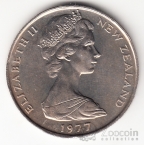 Новая Зеландия 50 центов 1977 Корабль