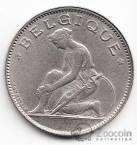 Бельгия 1 франк 1922-1934 Belgique