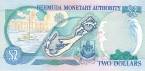 Бермуды 2 доллара 2000