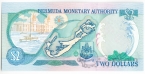 Бермуды 2 доллара 2000