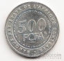 Центральноафриканские штаты 500 франков 2006