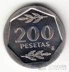 Испания 200 песет 1986
