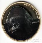 Новая Зеландия 1 доллар 2005 Кинг Конг - Горилла
