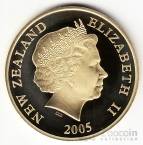 Новая Зеландия 1 доллар 2005 Кинг Конг - Горилла