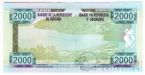 Бурунди 2000 франков 2008