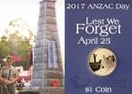  1  2017    - ANZAC