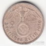 Германия 2 марки 1939 A