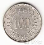 Финляндия 100 марок 1958