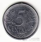 Бразилия 5 сентаво 1994-1997