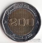 Алжир 200 динар 2012 50 лет Независимости