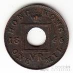 Гонконг 1 мил 1866