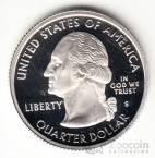 США 25 центов 2006 Штаты США - Nevada (серебро, S)