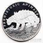 Афганистан 500 афгани 1995 Древние животные - Анкилозавр