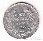 Чили 20 сентаво 1920